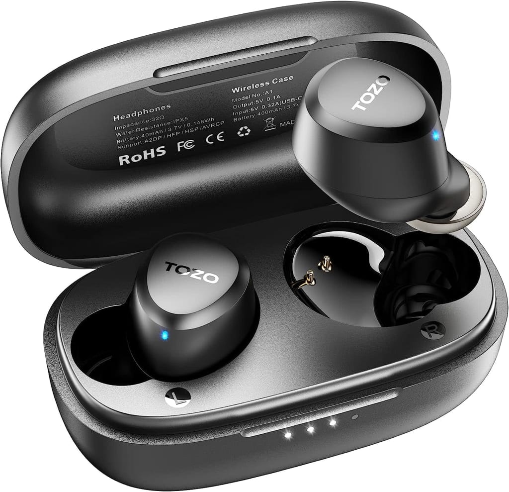 Tozo A1 Wireless Earbuds: $10