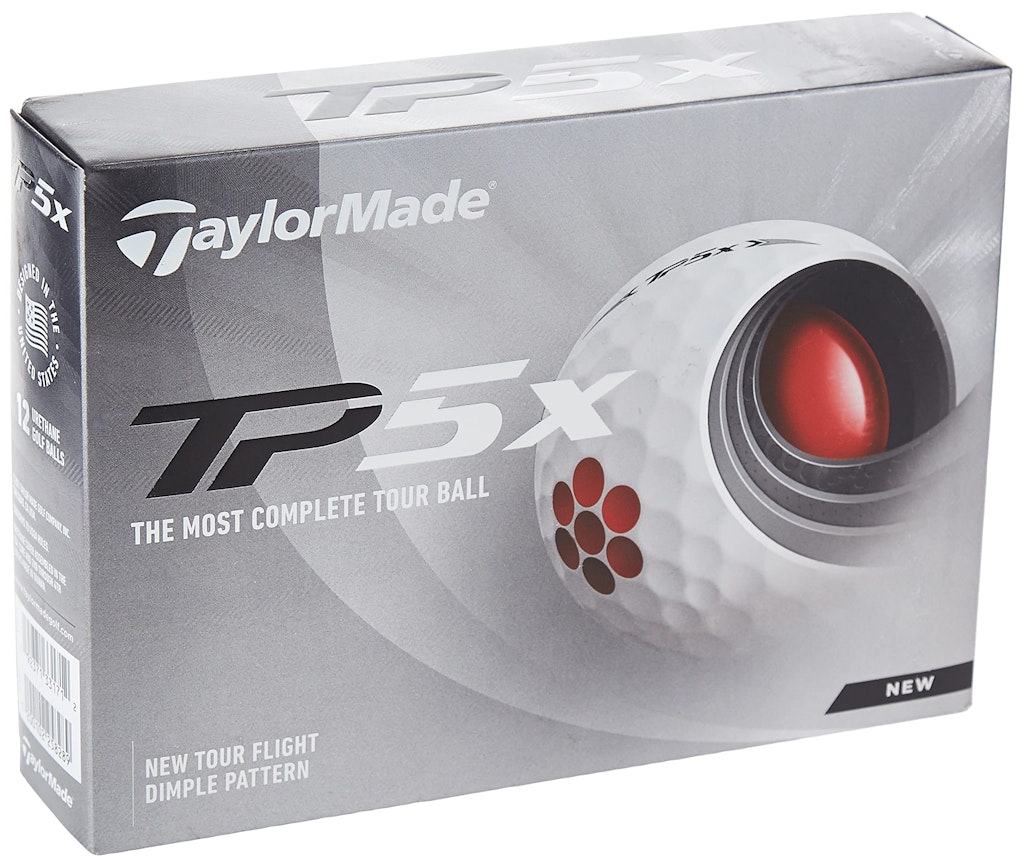 TaylorMade 2021 TP5x 2.0 Golf Balls 12-Pack: $38.48