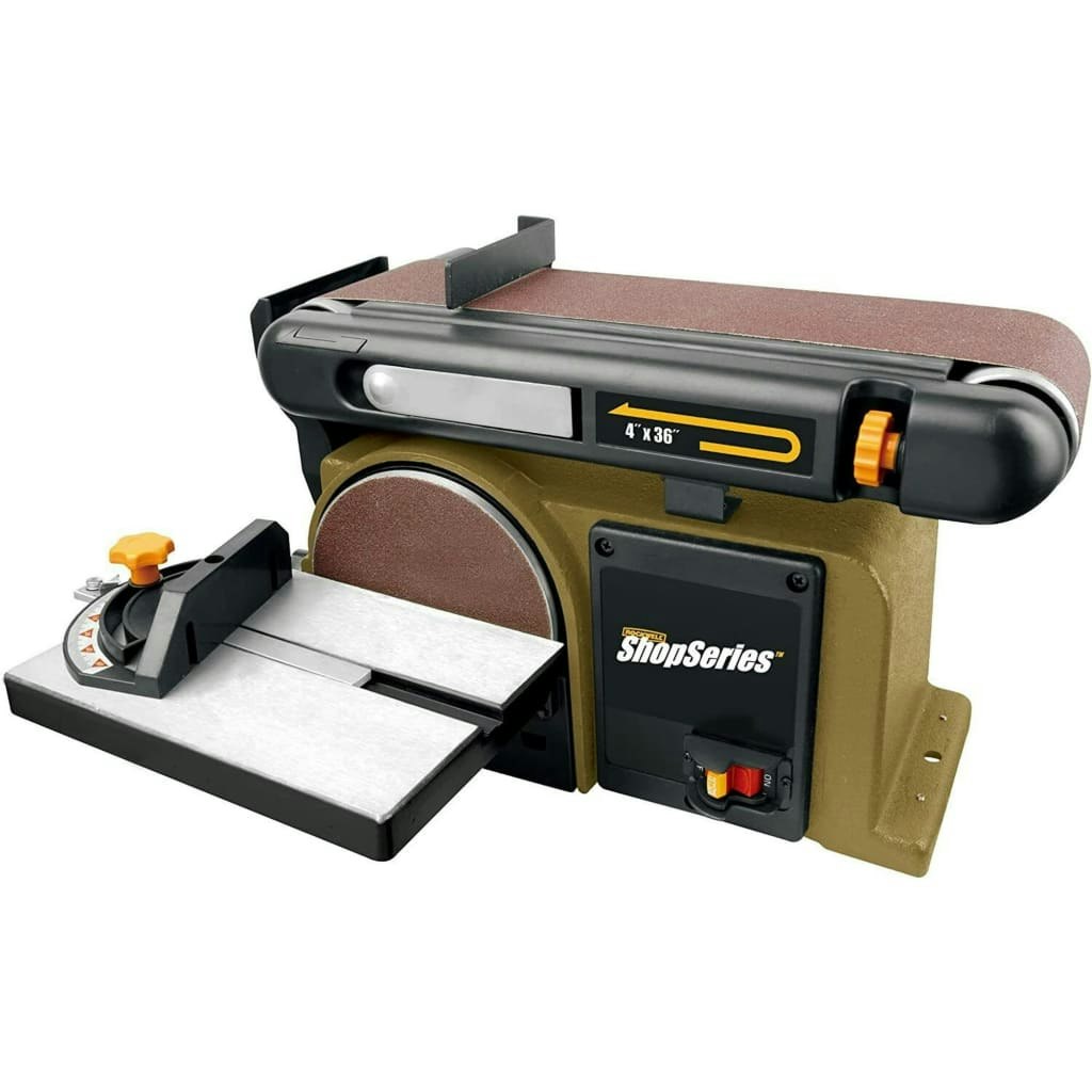 Rockwell Shop Series Combination 4" Belt and 6" Disc Sander: $80 Rockwell Shop Series Combination 4" Belt and 6" Disc Sander: $80