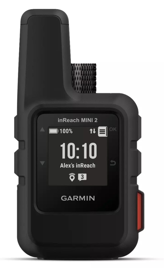 Garmin inReach Mini 2 Compact GPS Satellite Communicator: $250