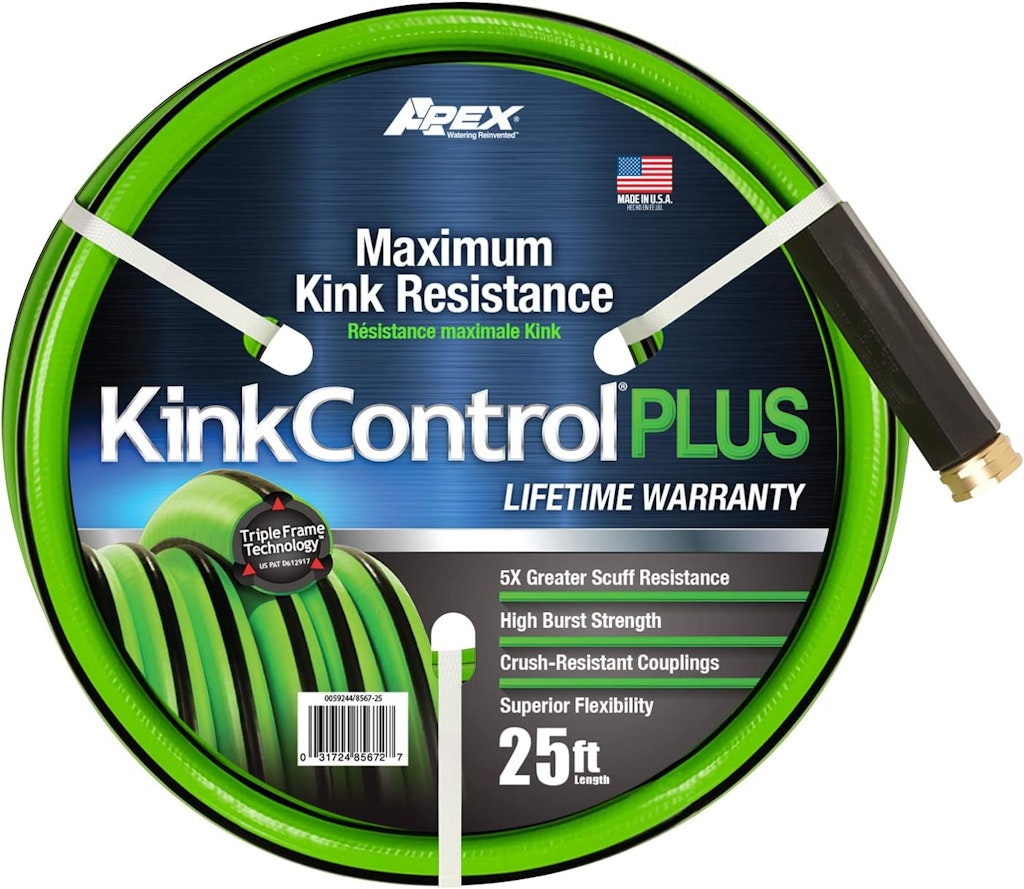 Apex 25-Foot Kink Control Plus Water Hose: $19.53 Apex 25-Foot Kink Control Plus Water Hose: $19.53