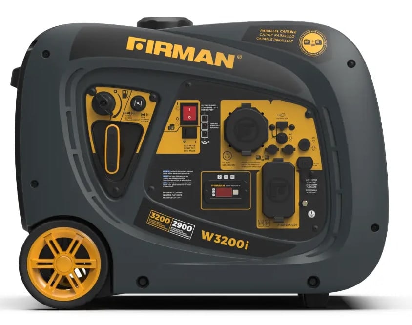Refurb Firman 3200/2900W Recoil Start Inverter Generator: $370