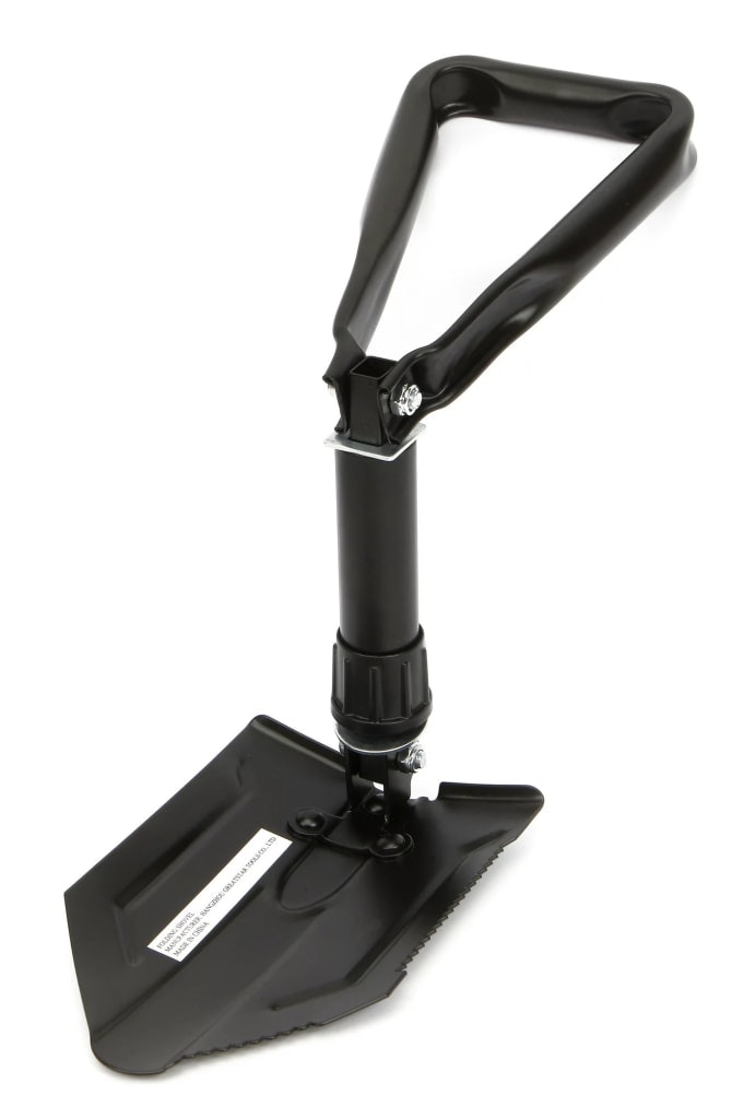Ozark Trail Heavy Duty Steel Folding Shovel: $9.97