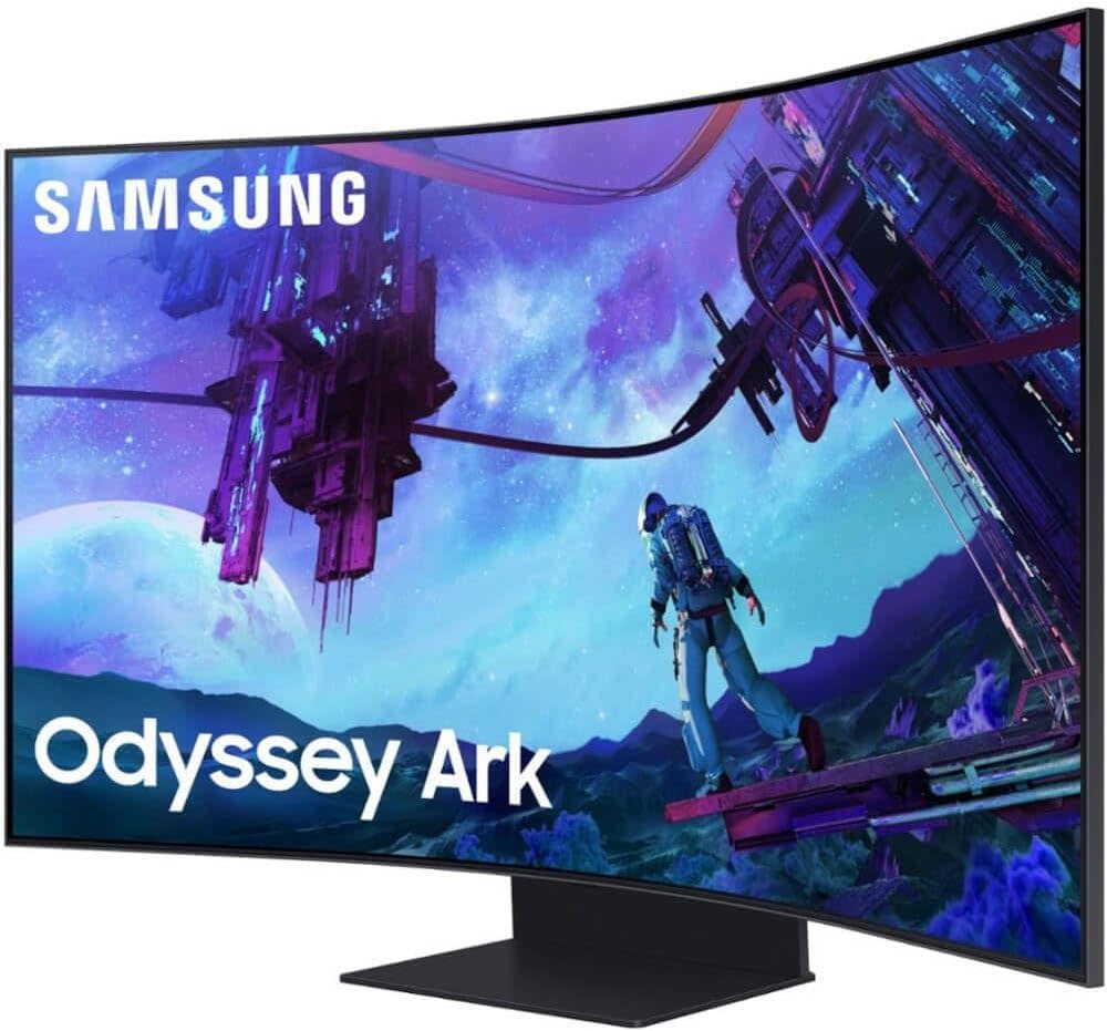 Samsung Odyssey Ark 2nd Gen 55" 4K HDR Curved 165Hz Mini-LED Gaming Monitor: $1,200 Samsung Odyssey Ark 2nd Gen 55" 4K HDR Curved 165Hz Mini-LED Gaming Monitor: $1,200