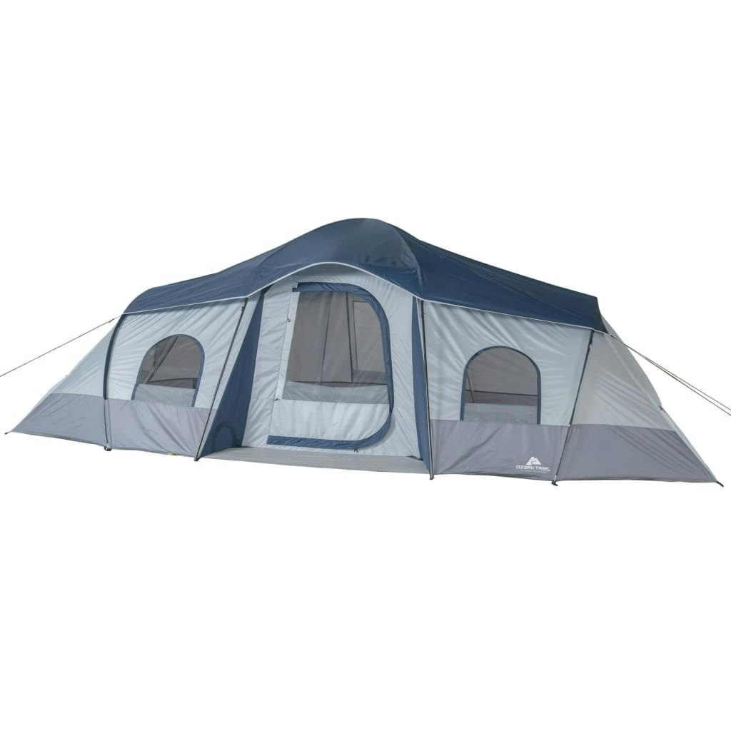 Ozark Trail 10-Person Cabin Tent with 3 Entrances: $99