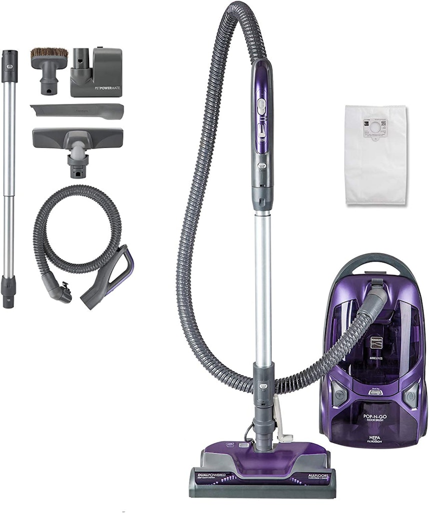 Kenmore 600 Series Bagged Canister Vacuum w/ Pet PowerMate: $275 w/ Prime