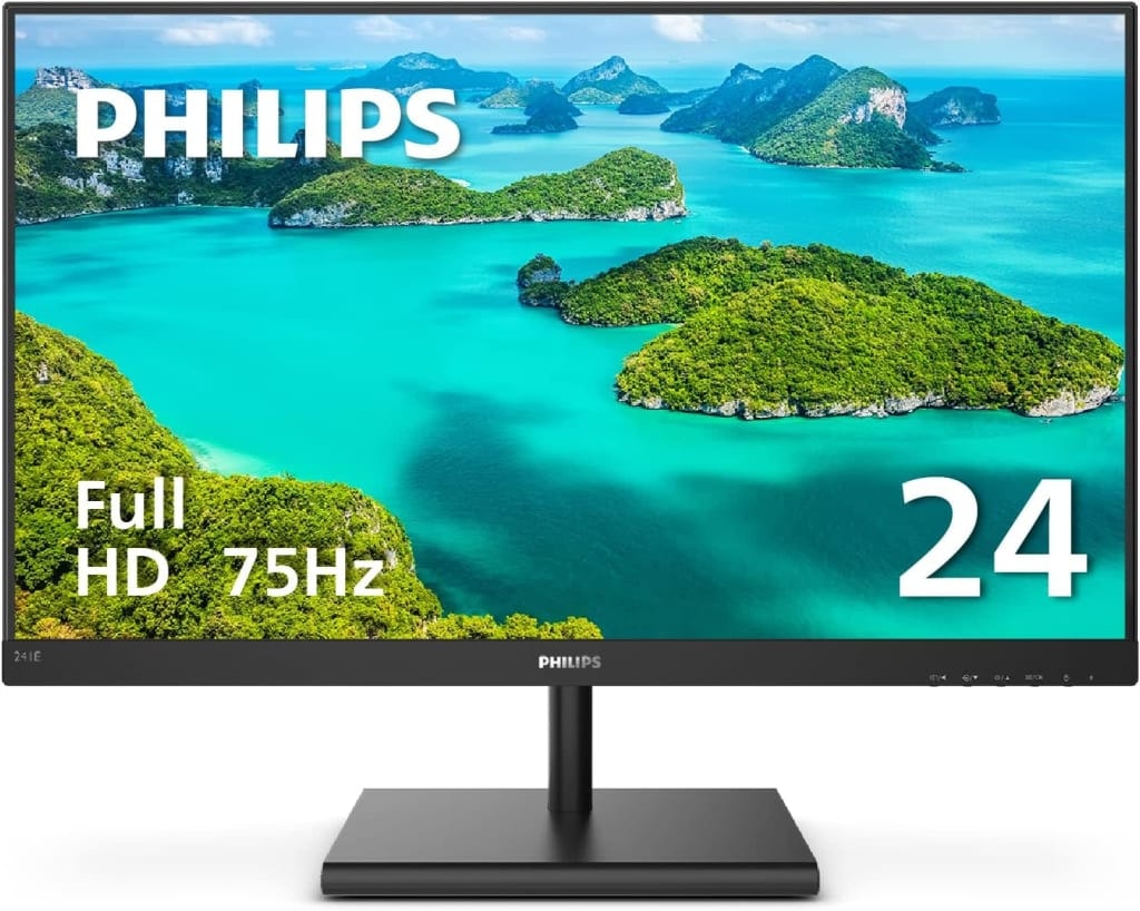 Philips 24" 1080p Frameless IPS FreeSync Monitor: $79.99