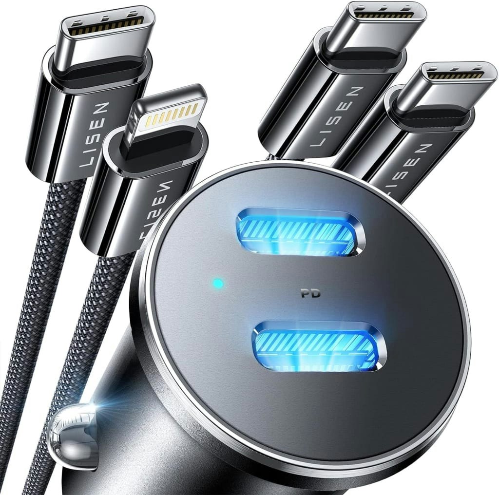 Lisen 90W USB-C Car Charger: $9.98 Lisen 90W USB-C Car Charger: $9.98