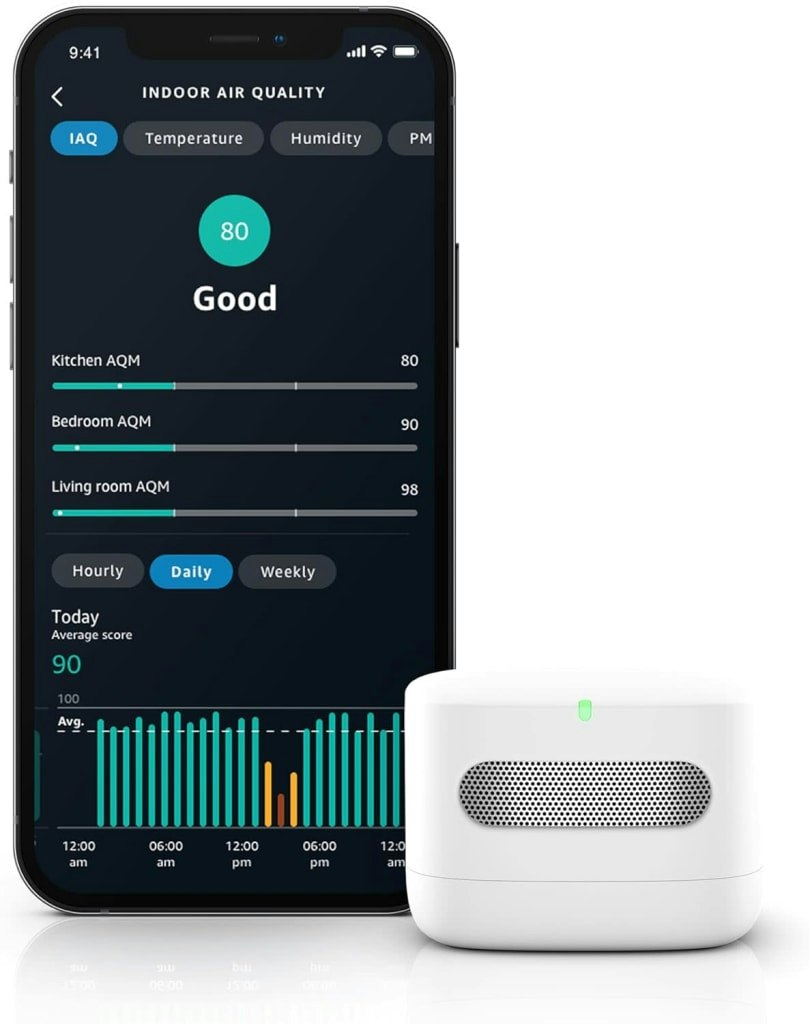 Amazon Smart Air Quality Monitor: $47 Amazon Smart Air Quality Monitor: $47