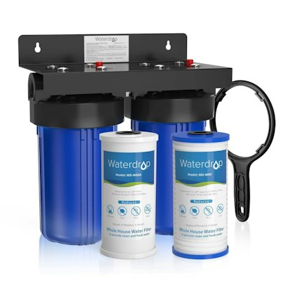 Waterdrop Whole Home Water Filtration System for $107 + free shipping