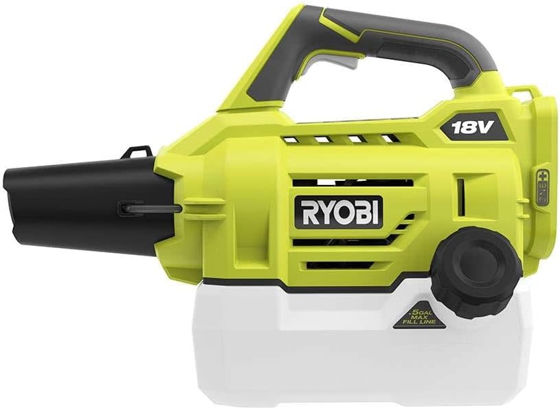 Ryobi One+ 18-Volt Lithium-Ion Cordless Fogger (Tool Only): $15 Ryobi One+ 18-Volt Lithium-Ion Cordless Fogger (Tool Only): $15