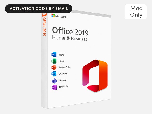 Microsoft Office Home & Business 2019 for PC / Mac: $25