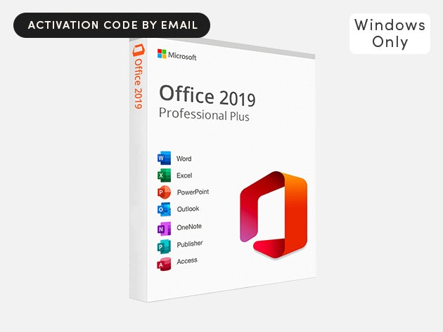 Microsoft Office Professional Plus 2019 for PC: $25 Microsoft Office Professional Plus 2019 for PC: $25