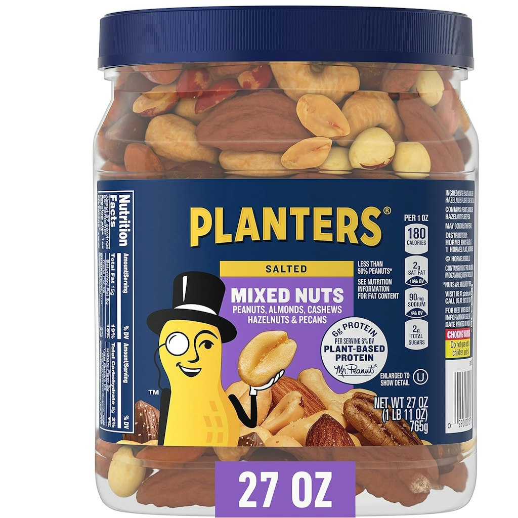 Planters 27-oz. Salted Mixed Nuts: $9.48 w/ Sub & Save