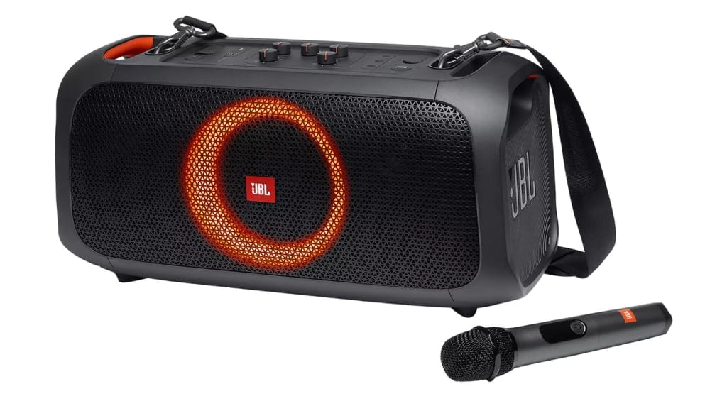 Certified Refurb JBL PartyBox On-The-Go Bluetooth Party Speaker: $179.99