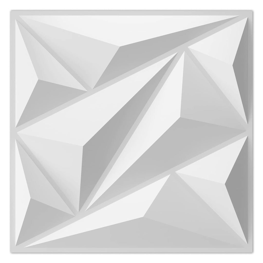 Art3d 12"x12'' 3D Wall Panel Diamond 33-Pack: $31