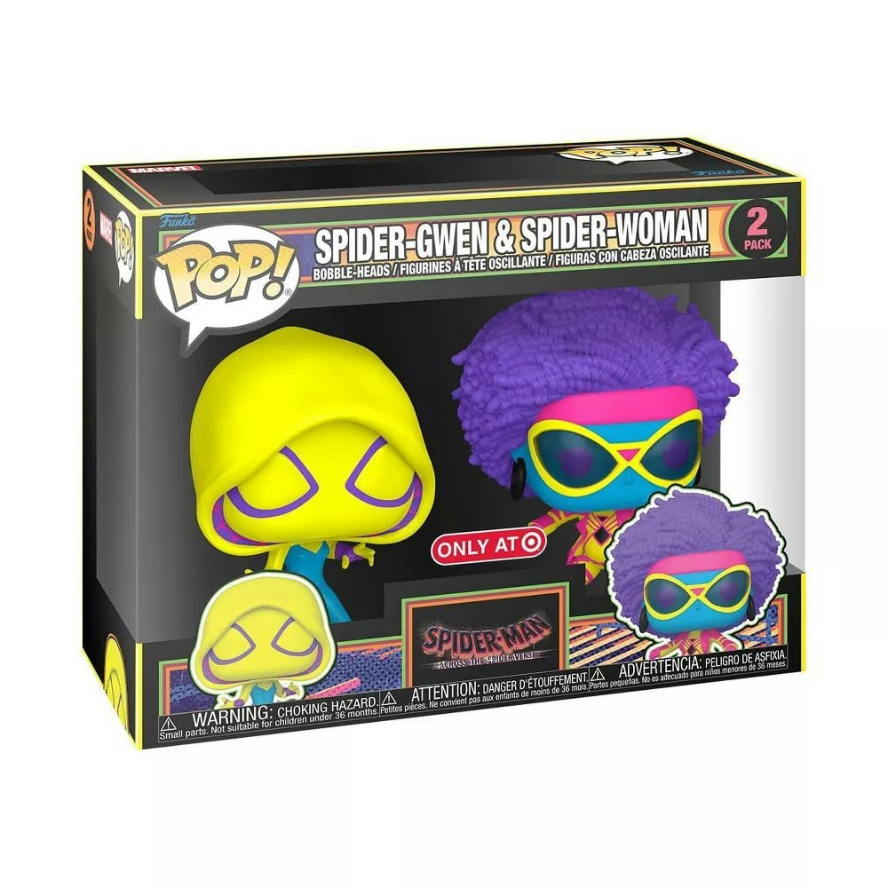 Funko Pop! Across the Spiderverse Spider-Gwen & Spider-Woman: $5.20