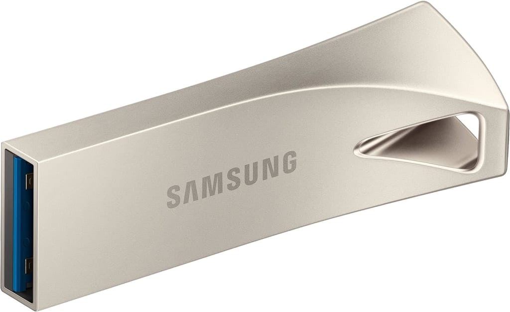 Samsung Bar Plus 256GB USB 3.1 Flash Drive: $20 Samsung Bar Plus 256GB USB 3.1 Flash Drive: $20