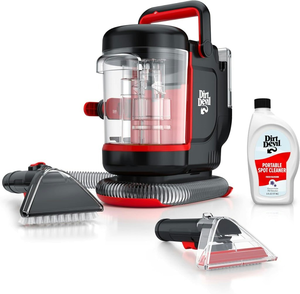 Dirt Devil Portable Spot Compact Carpet Cleaner: $50