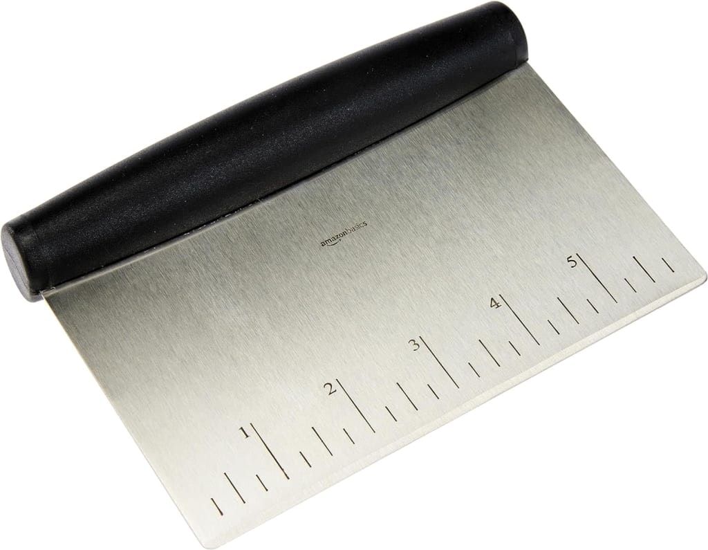 Amazon Basics 6" Multi-Purpose Scraper/Chopper: $7 w/ Prime