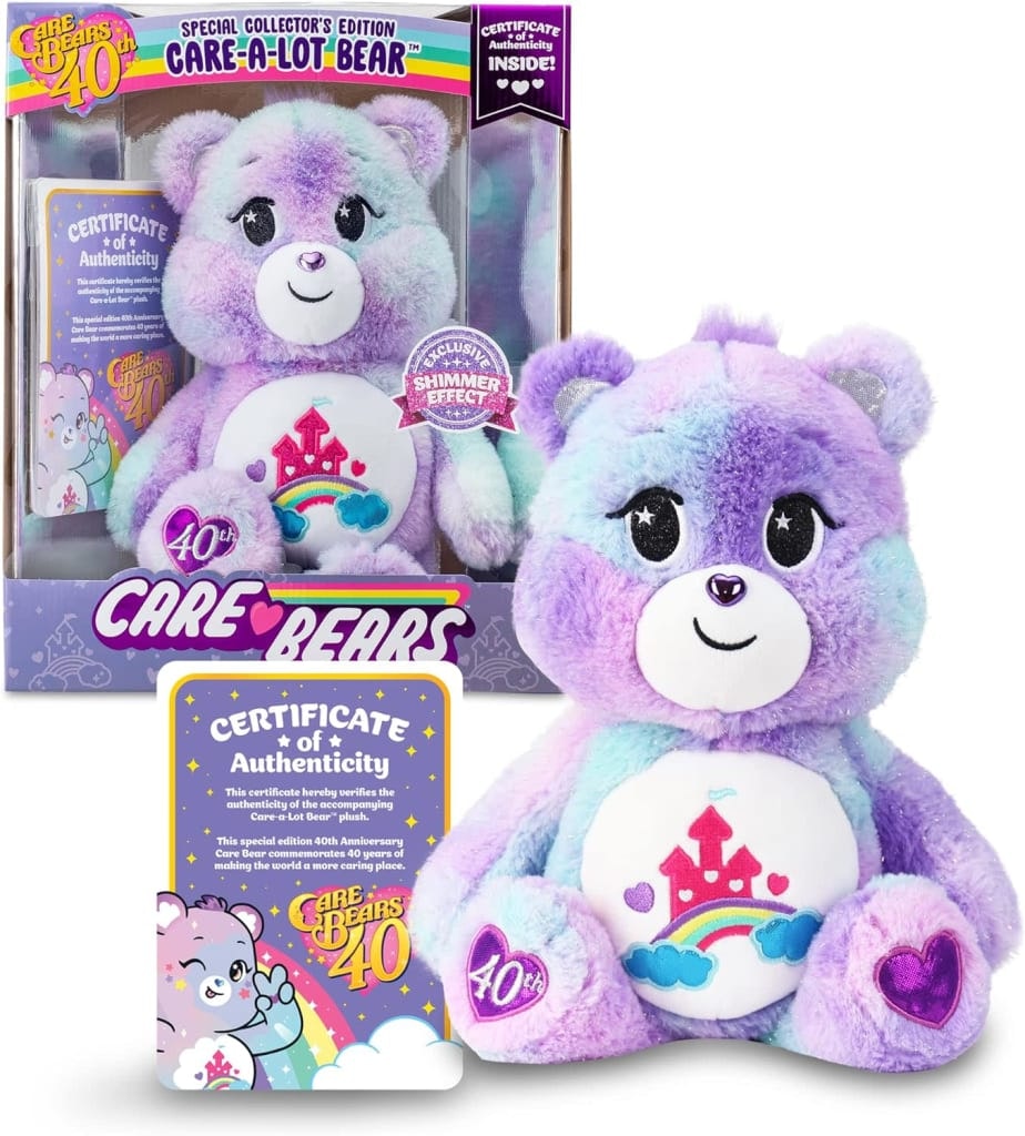 Care Bears Care-a-Lot 40th Anniversary Bear: $12.97 Care Bears Care-a-Lot 40th Anniversary Bear: $12.97