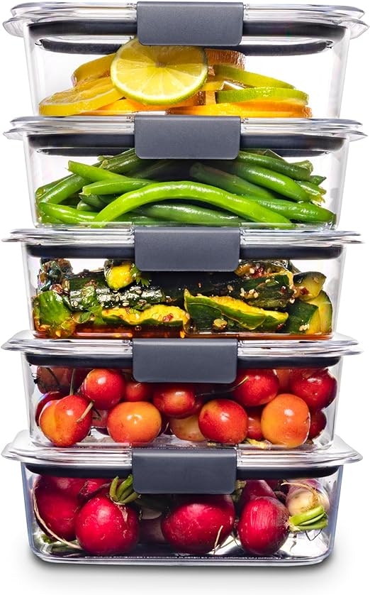 Rubbermaid Brilliance 3.2-Cup Food Storage Container 5-Pack: $26
