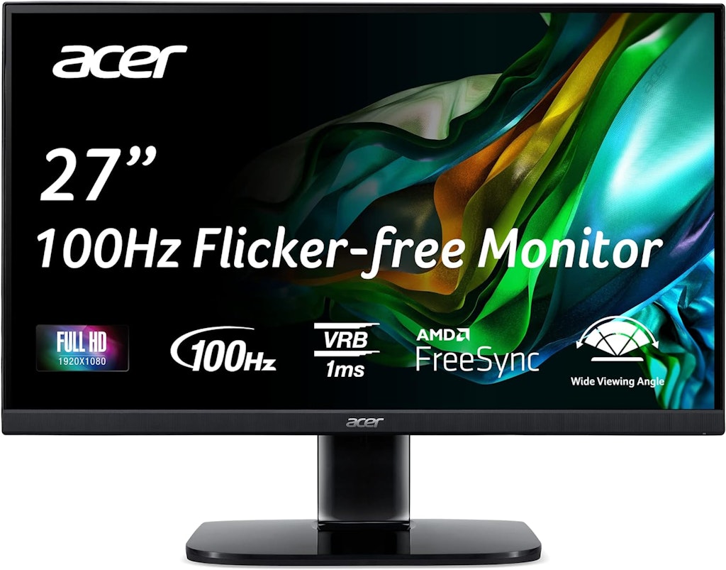 Acer 27" 1080p IPS LED Gaming Monitor: $99.99 Acer 27" 1080p IPS LED Gaming Monitor: $99.99