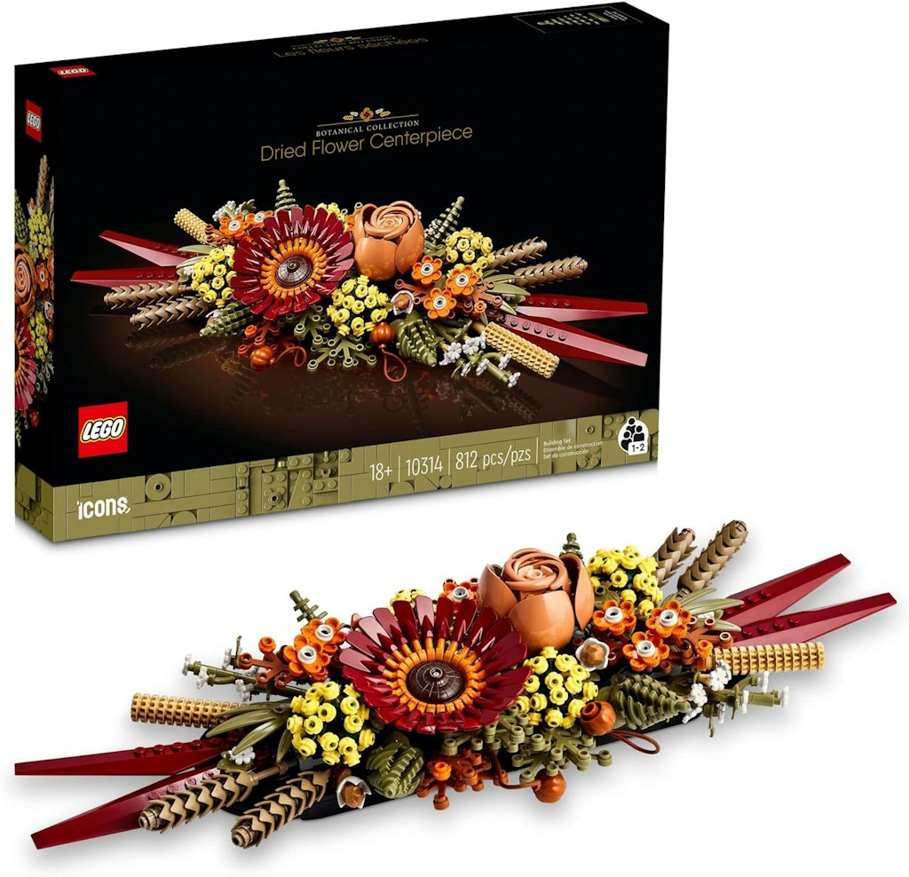 LEGO Icons Dried Flower Centerpiece: $32 LEGO Icons Dried Flower Centerpiece: $32