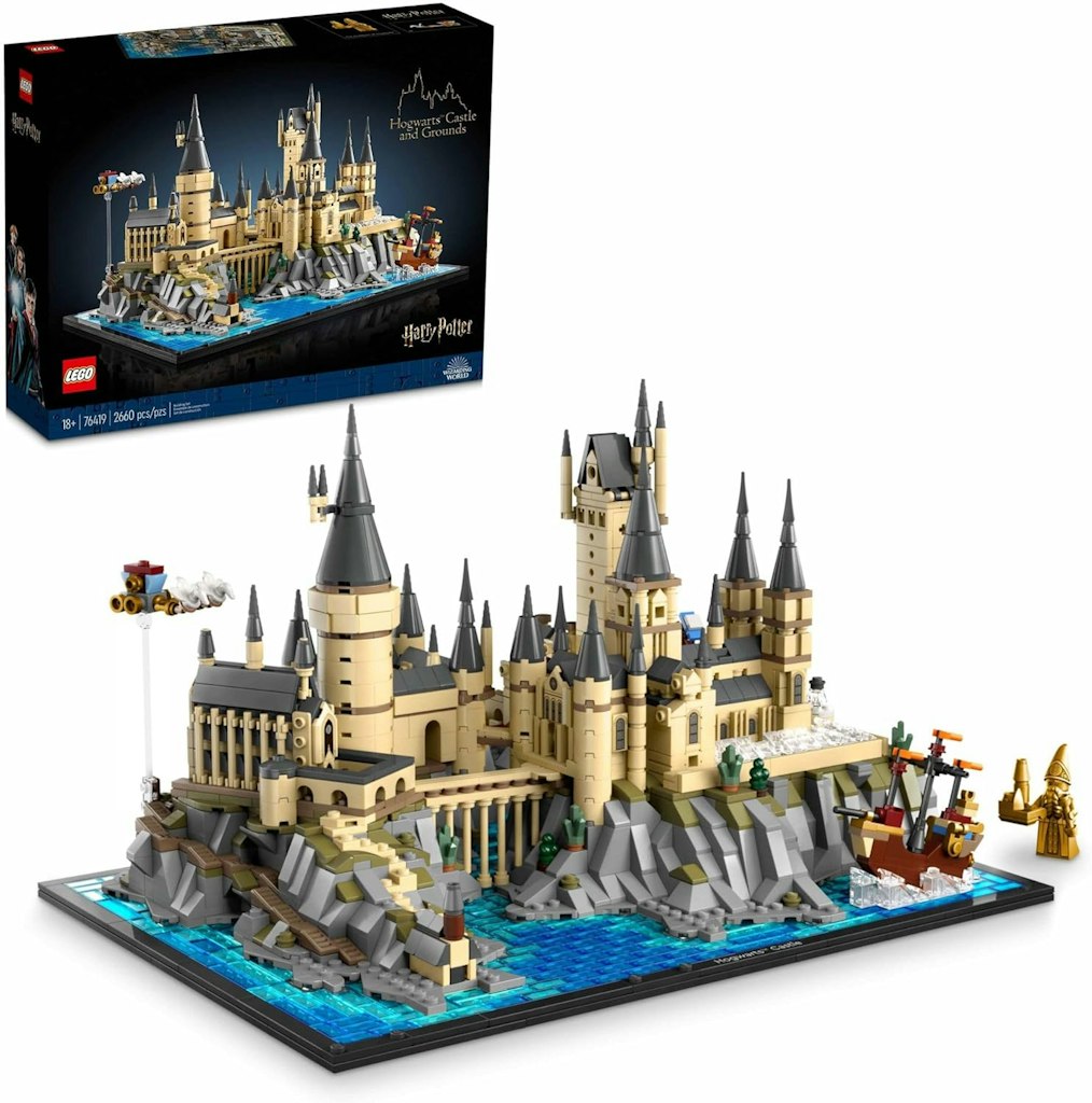 LEGO Harry Potter Hogwarts Castle and Grounds: $137