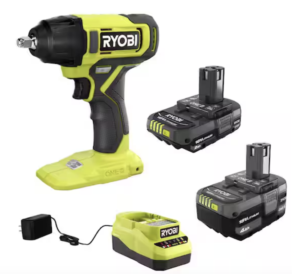 Ryobi ONE+ 18V Cordless Impact Driver Kit w/ 2 Batteries: $79 Ryobi ONE+ 18V Cordless Impact Driver Kit w/ 2 Batteries: $79