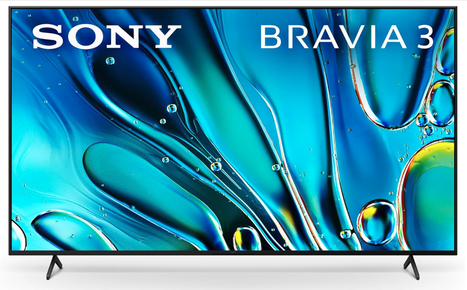 Sony Bravia 3 K-75S30 75" 4K HDR LED UHD Google Smart TV: $848 Sony Bravia 3 K-75S30 75" 4K HDR LED UHD Google Smart TV: $848