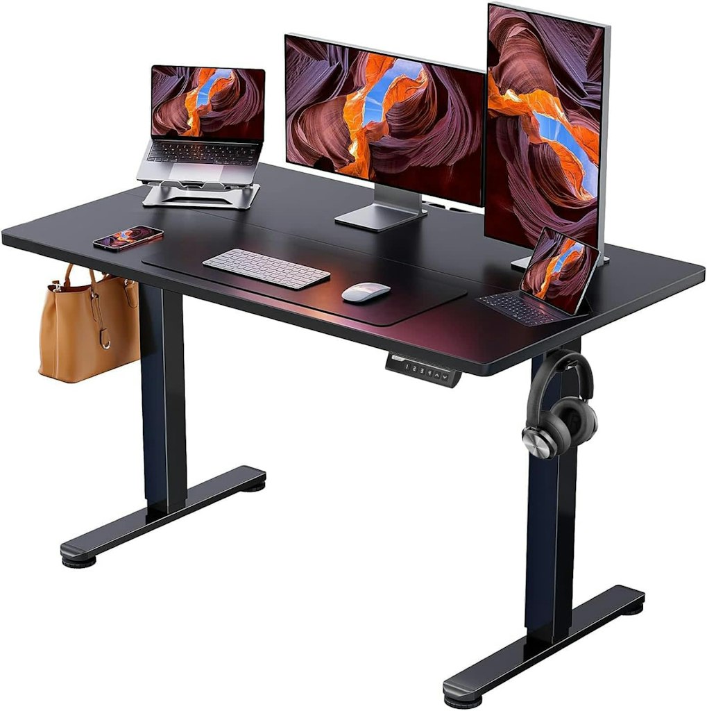 ErGear 48" x 24" Electric Standing Desk: $100