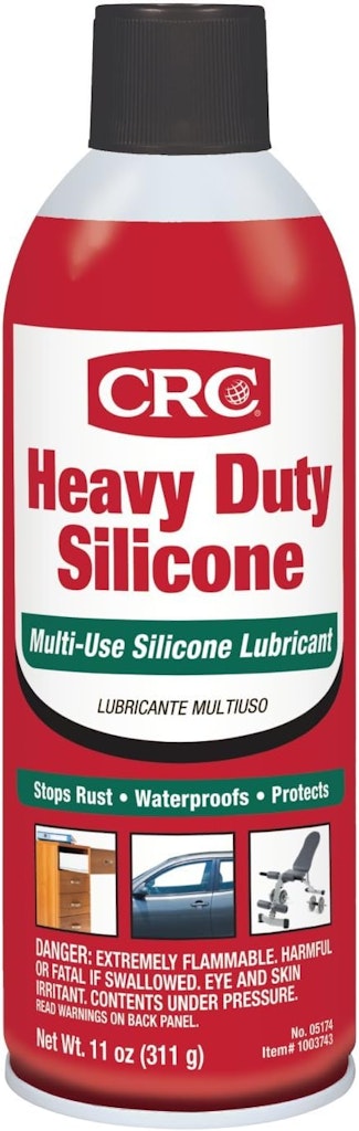 CRC Heavy Duty 11-oz. Silicone Lubricant: $3