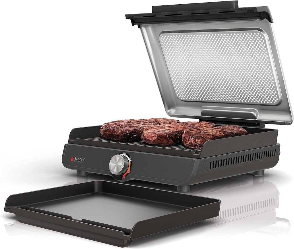 Ninja Sizzle Smokeless Indoor Grill & Griddle: $100 Ninja Sizzle Smokeless Indoor Grill & Griddle: $100