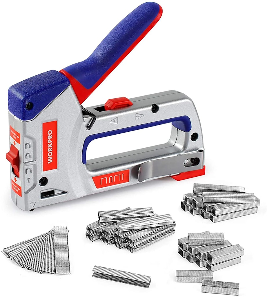 WorkPro Heavy Duty 4-in-1 Staple Gun Kit: $20