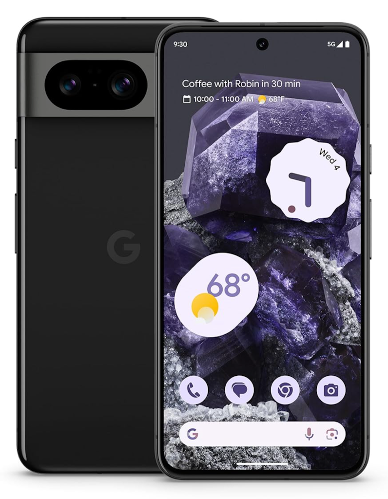 Refurb Unlocked Google Pixel 8 128GB Android Smart Phone: $218