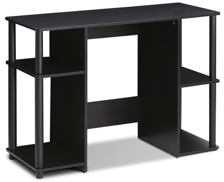 Furinno JAYA Computer Study Desk with Open Storage: $38
