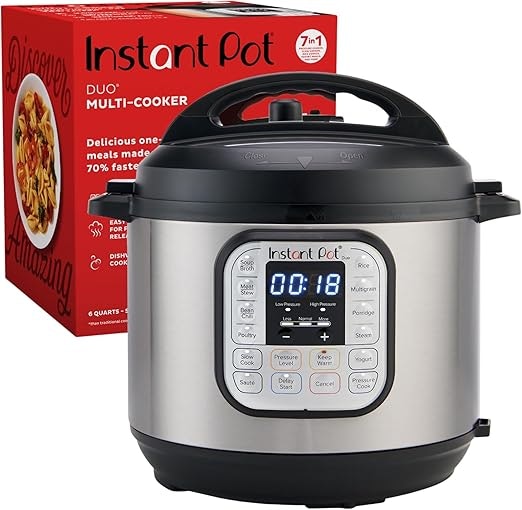 Instant Pot Duo 7-in-1 6-Quart Pressure Cooker: $65 Instant Pot Duo 7-in-1 6-Quart Pressure Cooker: $65