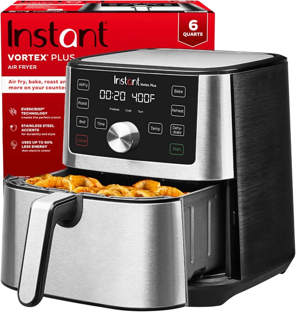 Instant Pot Vortex Plus 6-Quart Air Fryer: $70 w/ Prime