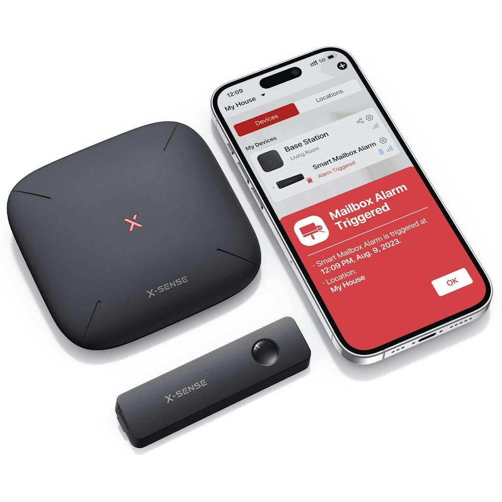 X-Sense Smart Mailbox Alarm w/ Base Station: $30 X-Sense Smart Mailbox Alarm w/ Base Station: $30