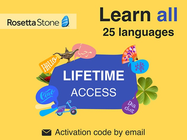 Rosetta Stone Lifetime Subscription Promo