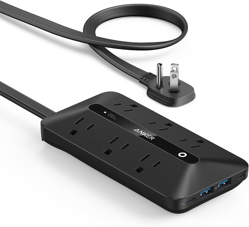Anker 10-in-1 Ultra Thin Power Strip: $20 Anker 10-in-1 Ultra Thin Power Strip: $20