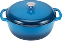 Amazon Basics 6-Quart Cast Iron Dutch Oven for $36 + free shipping