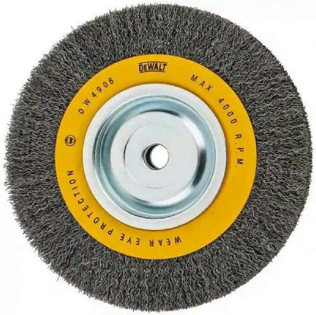 DeWalt 8" Wire Wheel for Bench Grinder: $12 DeWalt 8" Wire Wheel for Bench Grinder: $12