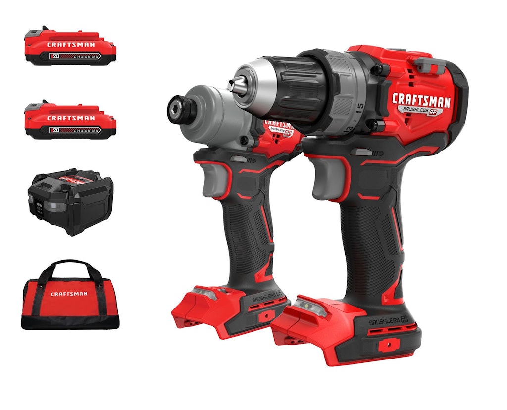Craftsman V20 RP 20V 2-Tool Combo Kit with Batteries & Charger: $199 w/ 2 free tools worth up to $119 Craftsman V20 RP 20V 2-Tool Combo Kit with Batteries & Charger: $199 w/ 2 free tools worth up to $119