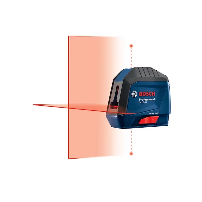Bosch 40-Foot Self-Leveling Cross-line Laser Level: $39