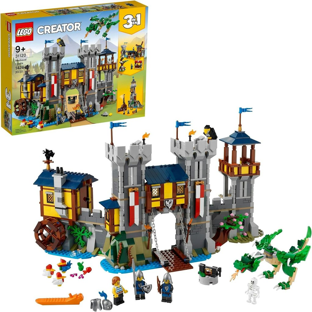 LEGO Creator 3 in 1 Medieval Castle: $63 LEGO Creator 3 in 1 Medieval Castle: $63