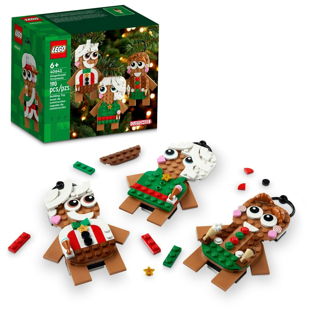 LEGO Gingerbread Ornaments Set: $7.79