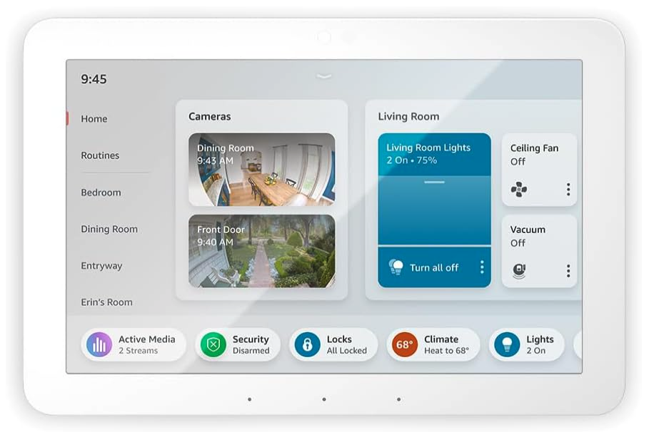 Amazon Echo Hub 8" Smart Home Control Panel: $120 Amazon Echo Hub 8" Smart Home Control Panel: $120