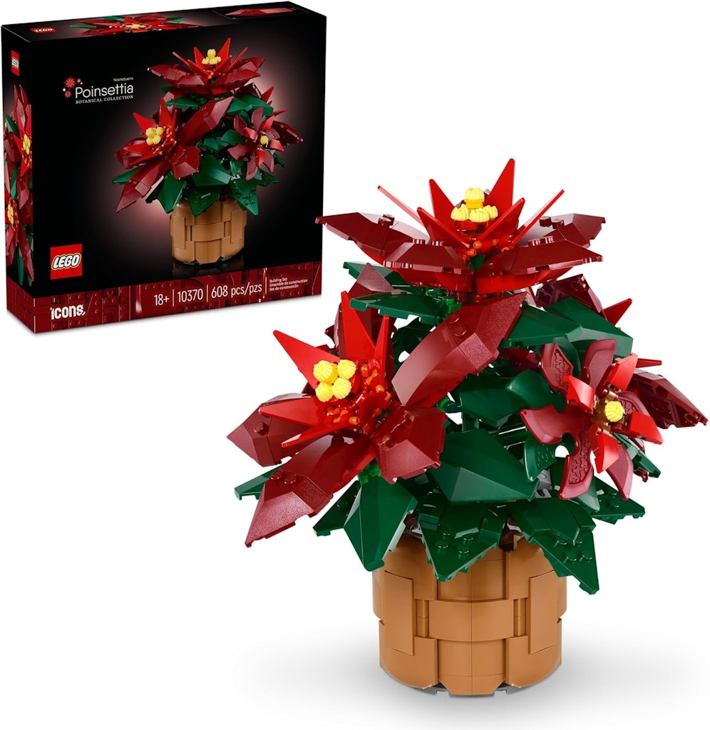 LEGO Icons Poinsettia: $31